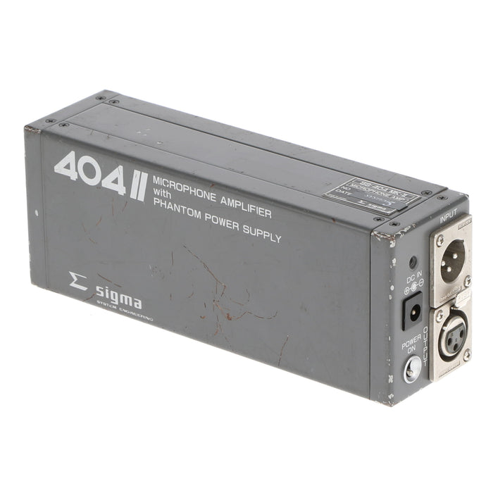 【中古品】Sigma Systems Engineering SS-404 MK-II マイクロフォンアンプ