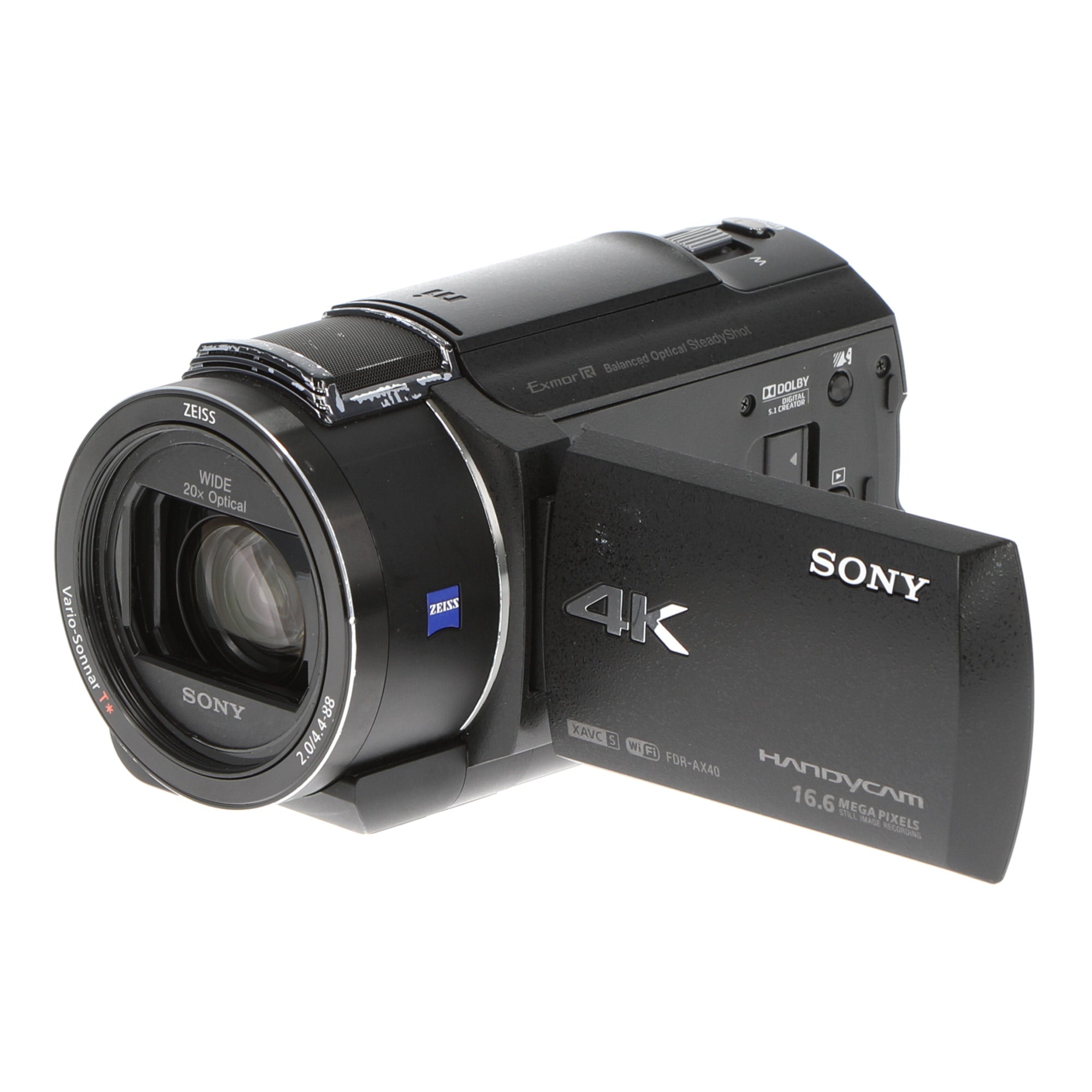 SONY ソニー　FDR-AX40 4Kビデオカメラ 中古品】SONY FDR-AX40 デジタル4Kビデオカメラレコーダー - 業務用