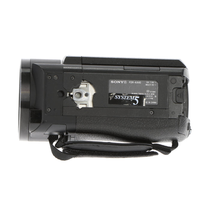 中古品】SONY FDR-AX40 デジタル4Kビデオカメラレコーダー - 業務用