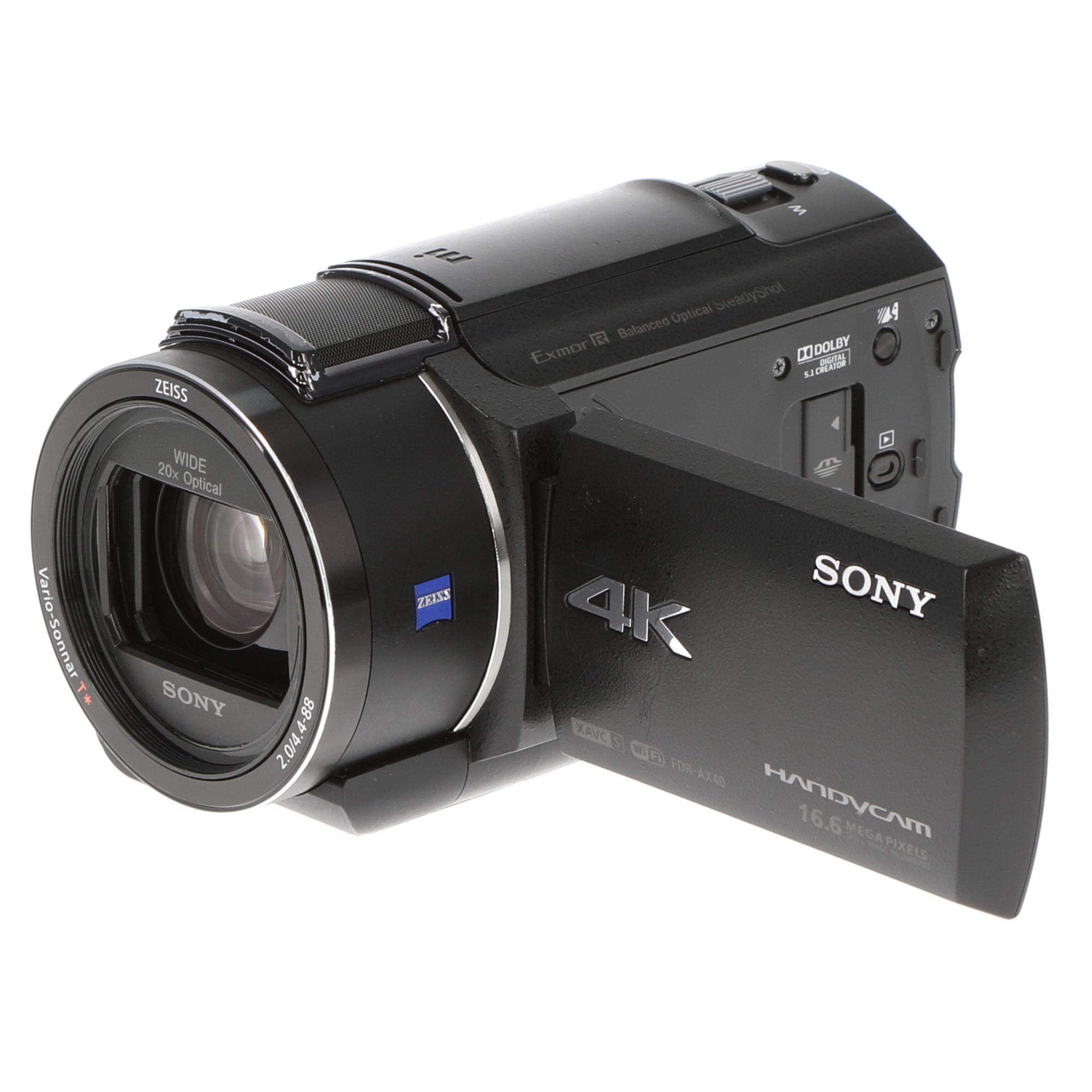 中古品】SONY FDR-AX40 デジタル4Kビデオカメラレコーダー - 業務用