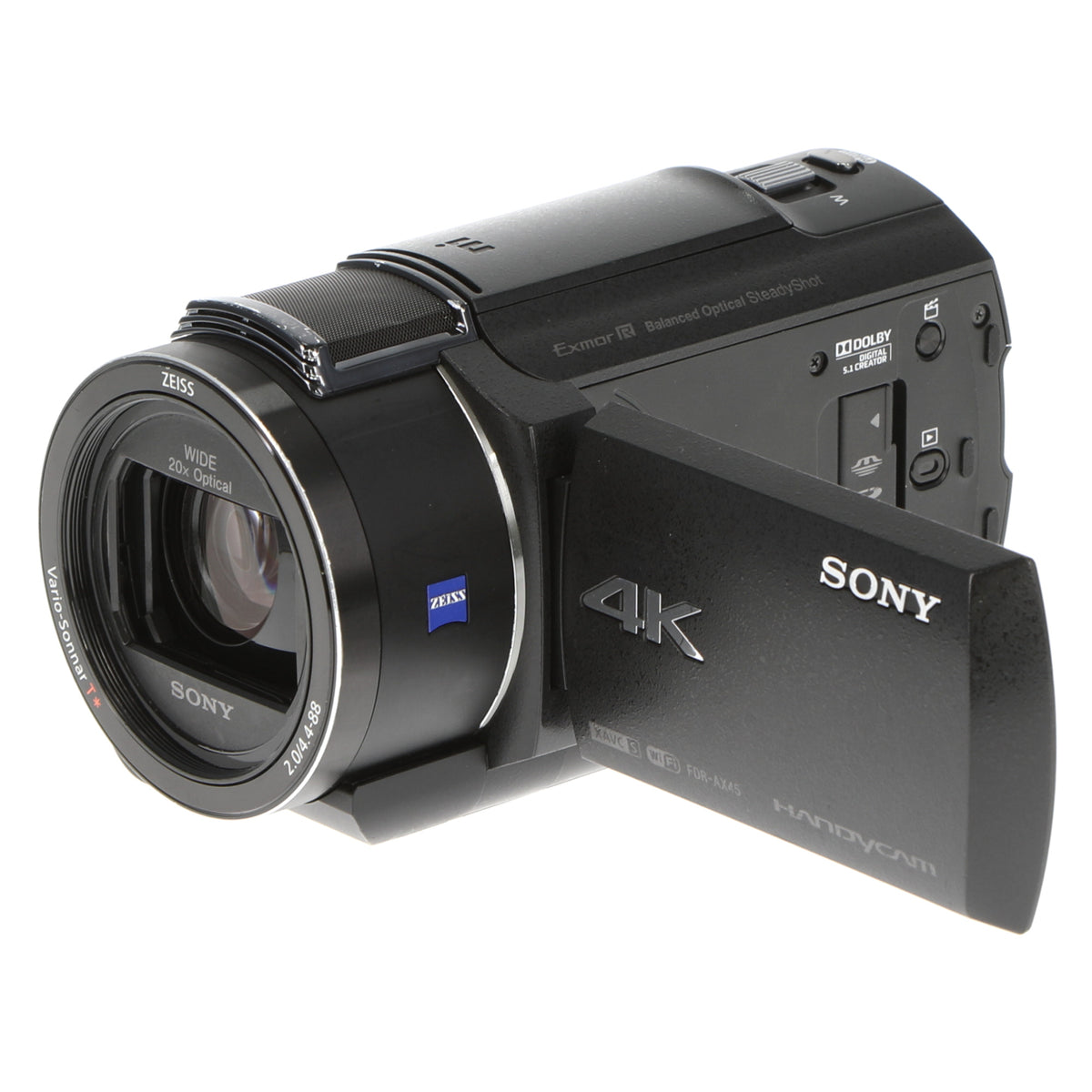 中古品】SONY FDR-AX45 B デジタル4Kビデオカメラレコーダー(ブラック