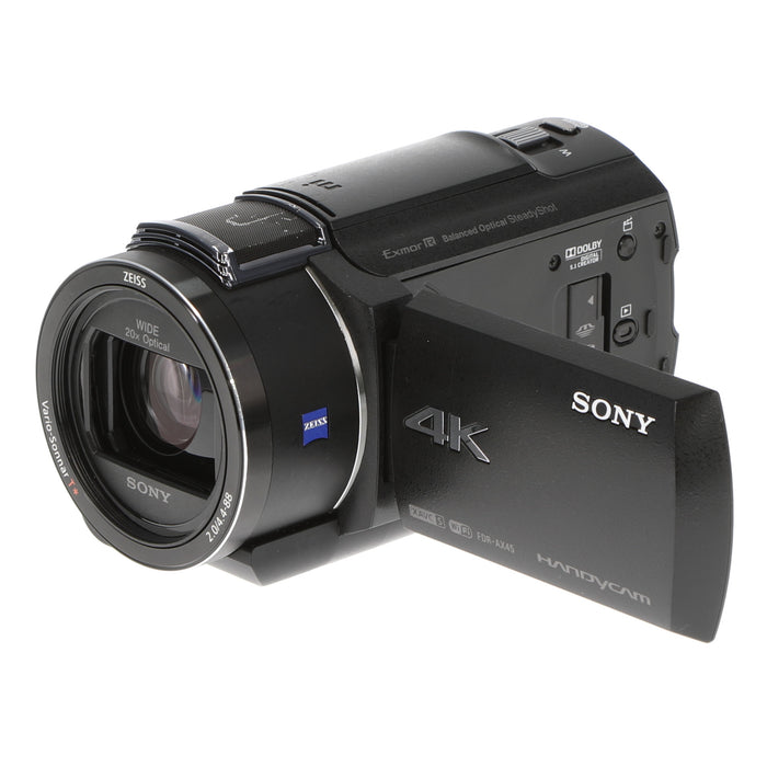 【中古品】SONY FDR-AX45 B デジタル4Kビデオカメラレコーダー(ブラック)