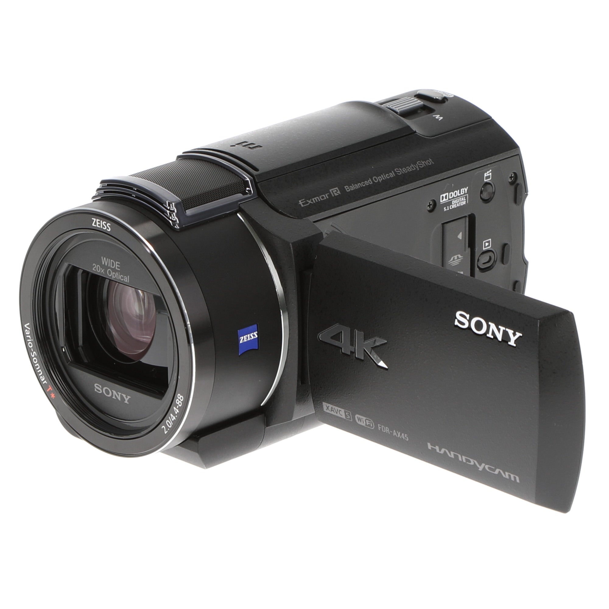 中古品】SONY FDR-AX45 B デジタル4Kビデオカメラレコーダー(ブラック