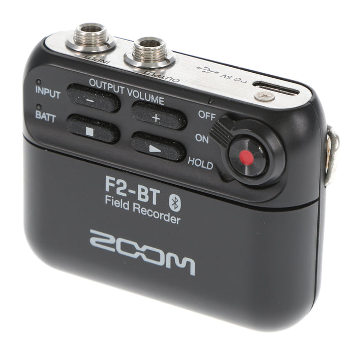 【中古品】ZOOM F2-BT/B フィールドレコーダー(Bluetooth対応/ブラック)