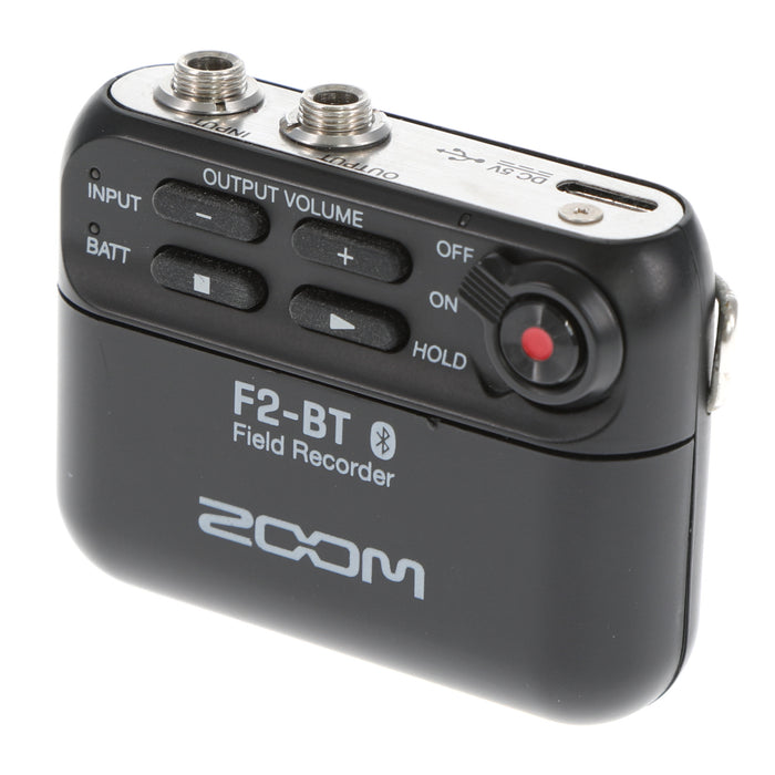 【中古品】ZOOM F2-BT/B フィールドレコーダー(Bluetooth対応/ブラック)