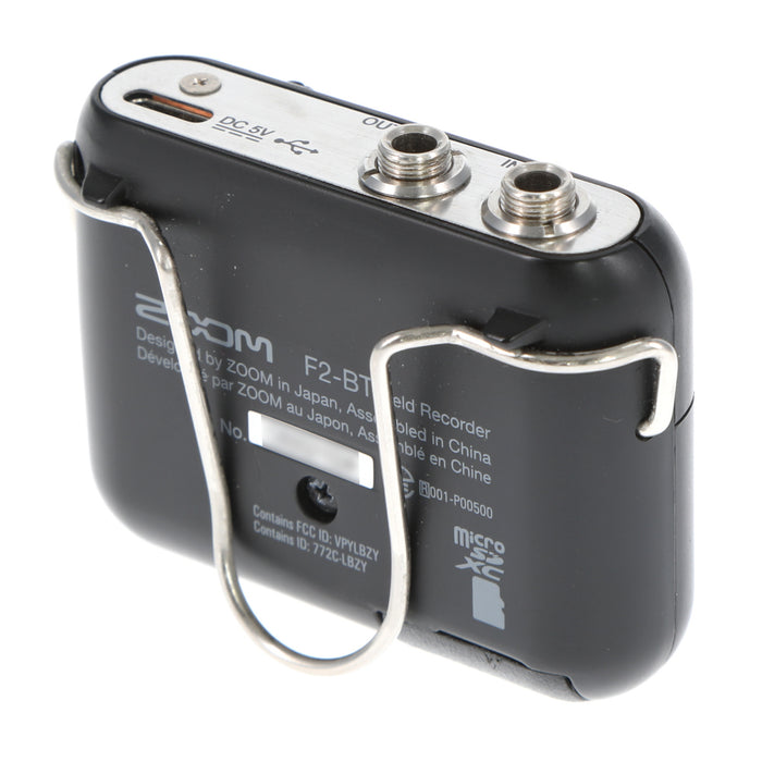 【中古品】ZOOM F2-BT/B フィールドレコーダー(Bluetooth対応/ブラック)