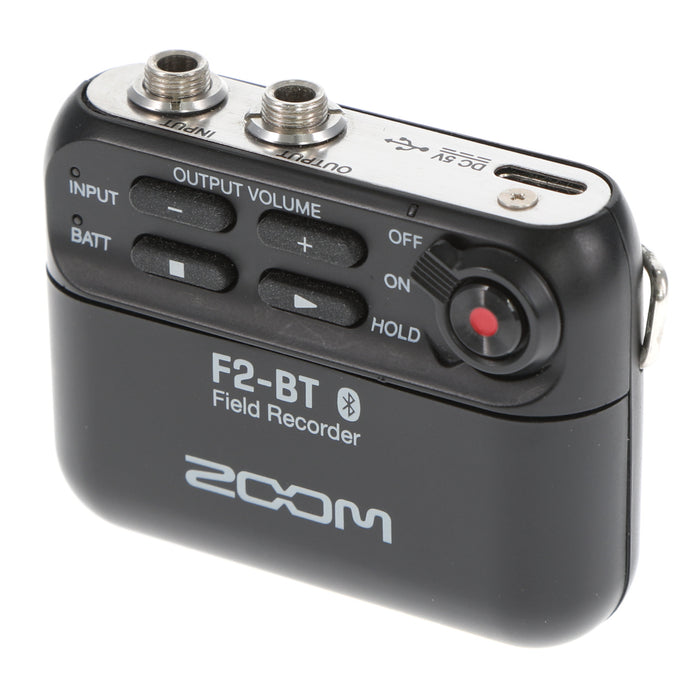 【中古品】ZOOM F2-BT/B フィールドレコーダー(Bluetooth対応/ブラック)