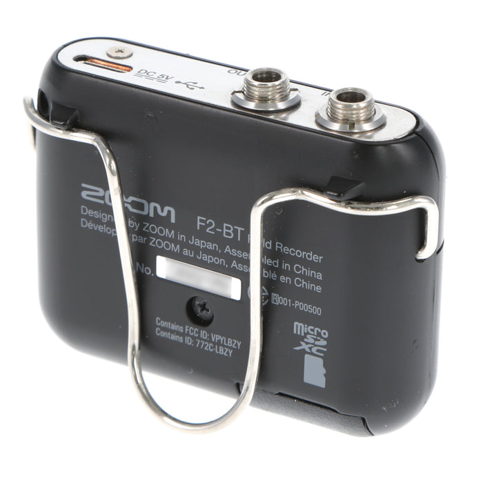 【中古品】ZOOM F2-BT/B フィールドレコーダー(Bluetooth対応/ブラック)