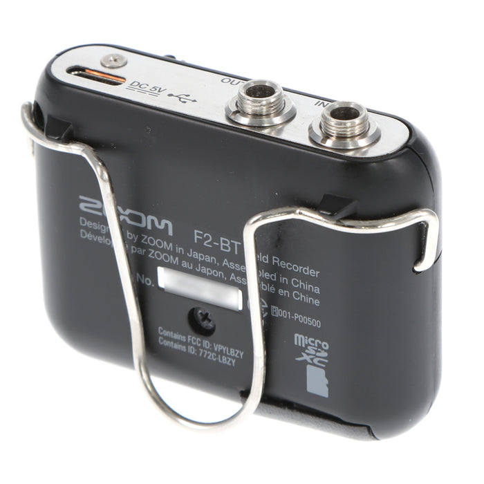 【中古品】ZOOM F2-BT/B フィールドレコーダー(Bluetooth対応/ブラック)