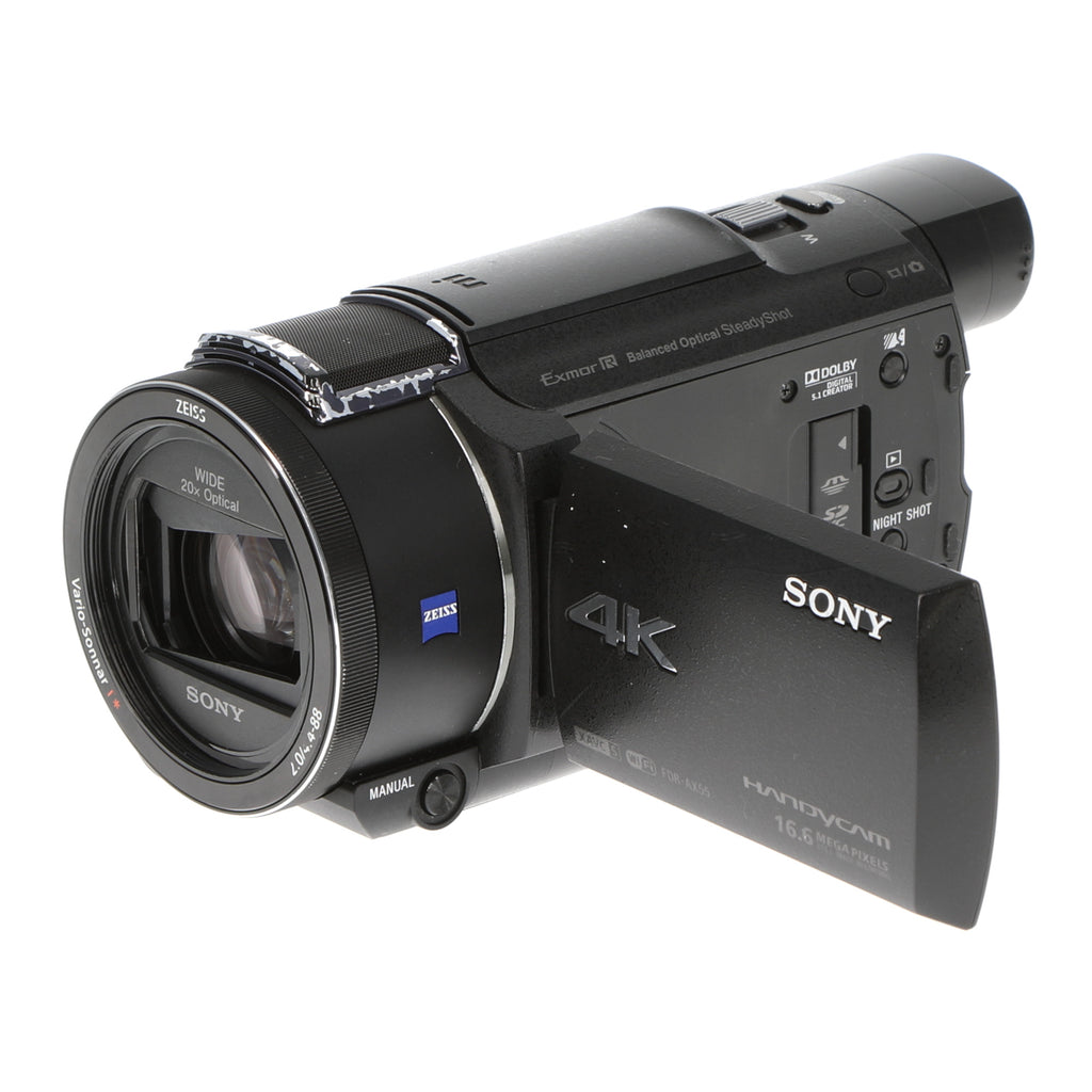 中古品】SONY FDR-AX60 デジタル4Kビデオカメラレコーダー - 業務用
