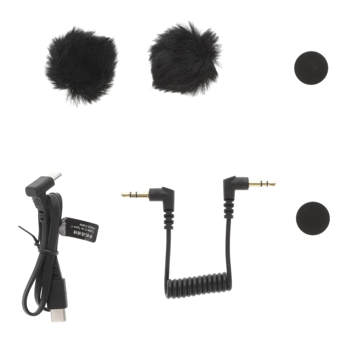 【中古品】Hollyland Lark MAX Duo (black) ワイヤレスマイクロフォンシステム(送信機2台セット) black