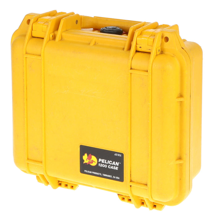 【中古品】PELICAN 1200NF-YELLOW 1200 Protector Case (フォーム無し/黄)
