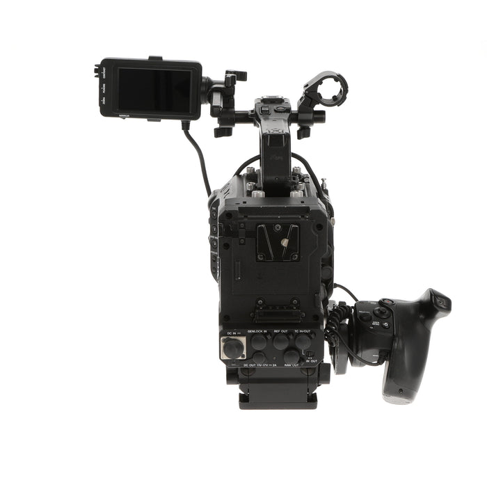 【中古品】SONY PXW-FS7M2 + XDCA-FS7 ＋ VCT-FS7 XDCAMメモリーカムコーダー(ボディのみ)(拡張ユニット/ライトウェイトロッドサポート付属)