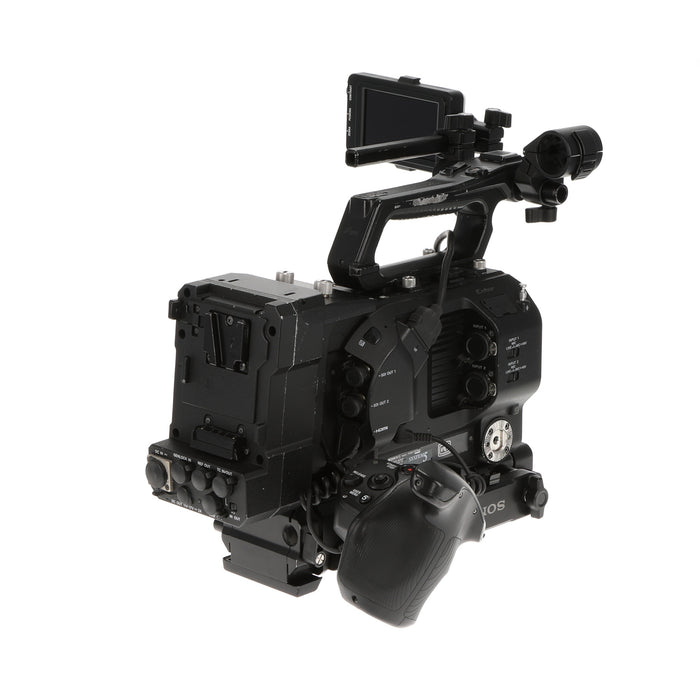 【中古品】SONY PXW-FS7M2 + XDCA-FS7 ＋ VCT-FS7 XDCAMメモリーカムコーダー(ボディのみ)(拡張ユニット/ライトウェイトロッドサポート付属)