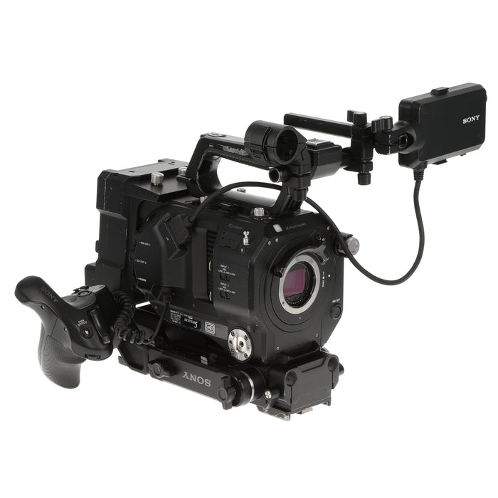 【中古品】SONY PXW-FS7M2 + XDCA-FS7 ＋ VCT-FS7 XDCAMメモリーカムコーダー(ボディのみ)(拡張ユニット/ライトウェイトロッドサポート付属)