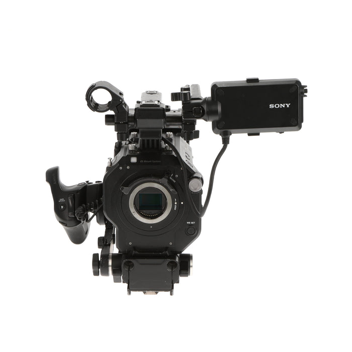 【中古品】SONY PXW-FS7M2 + XDCA-FS7 ＋ VCT-FS7 XDCAMメモリーカムコーダー(ボディのみ)(拡張ユニット/ライトウェイトロッドサポート付属)