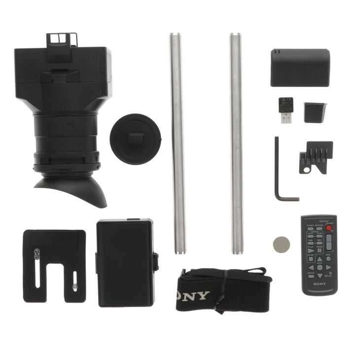 【中古品】SONY PXW-FS7M2 + XDCA-FS7 ＋ VCT-FS7 XDCAMメモリーカムコーダー(ボディのみ)(拡張ユニット/ライトウェイトロッドサポート付属)