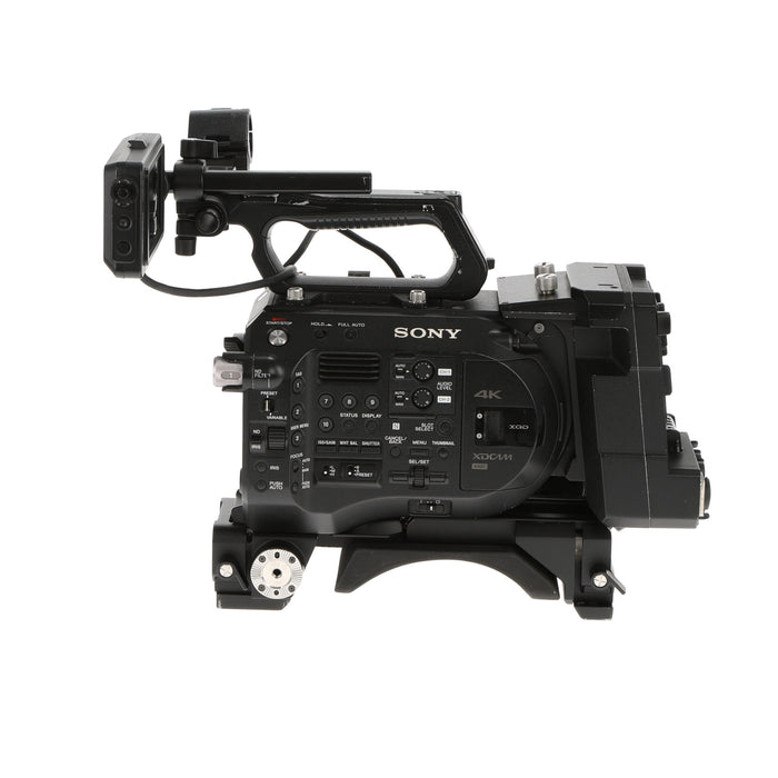 【中古品】SONY PXW-FS7M2 + XDCA-FS7 ＋ VCT-FS7 XDCAMメモリーカムコーダー(ボディのみ)(拡張ユニット/ライトウェイトロッドサポート付属)