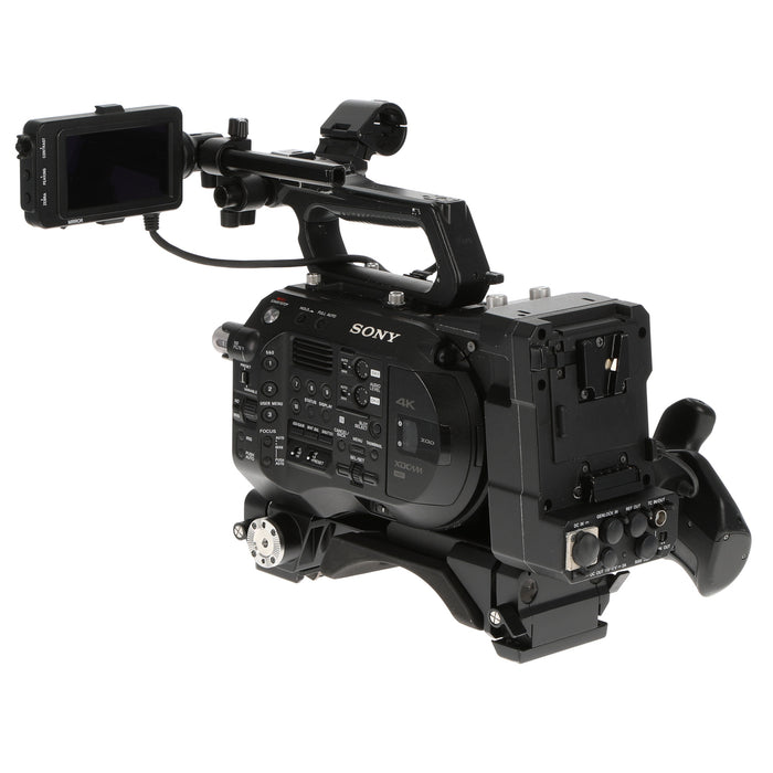 【中古品】SONY PXW-FS7M2 + XDCA-FS7 ＋ VCT-FS7 XDCAMメモリーカムコーダー(ボディのみ)(拡張ユニット/ライトウェイトロッドサポート付属)
