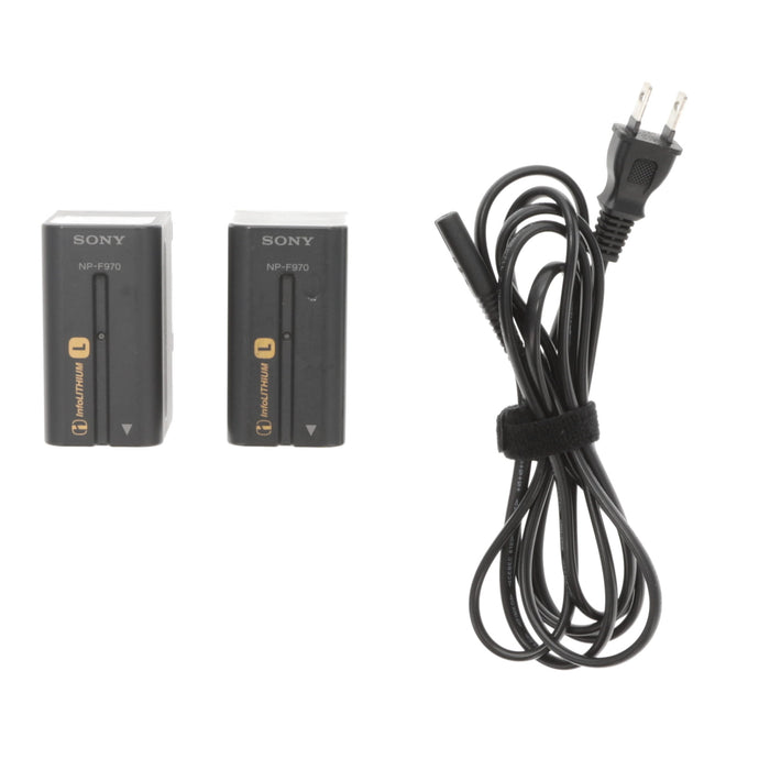 【中古品クリアランスセール】【中古品】SONY AC-VQ1051D ACアダプター/チャージャー(バッテリーパック2個付属)