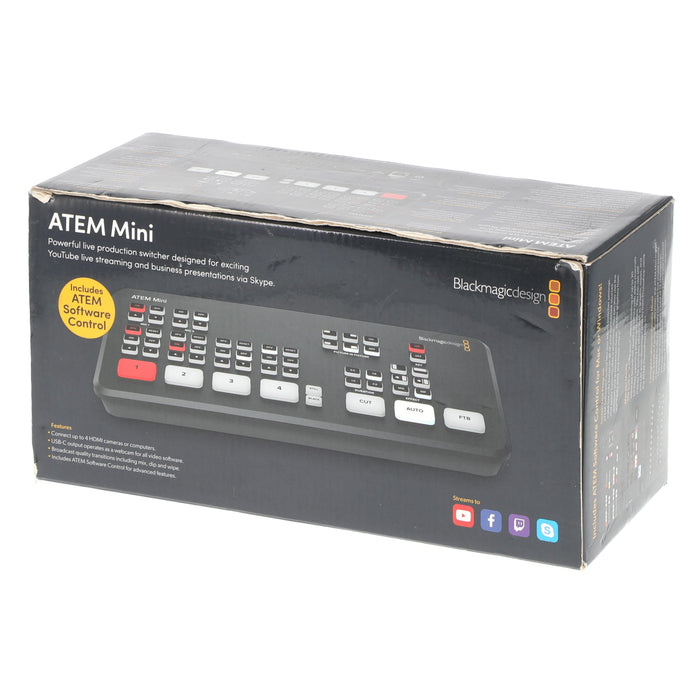 【中古品】BlackmagicDesign SWATEMMINI ATEM Mini