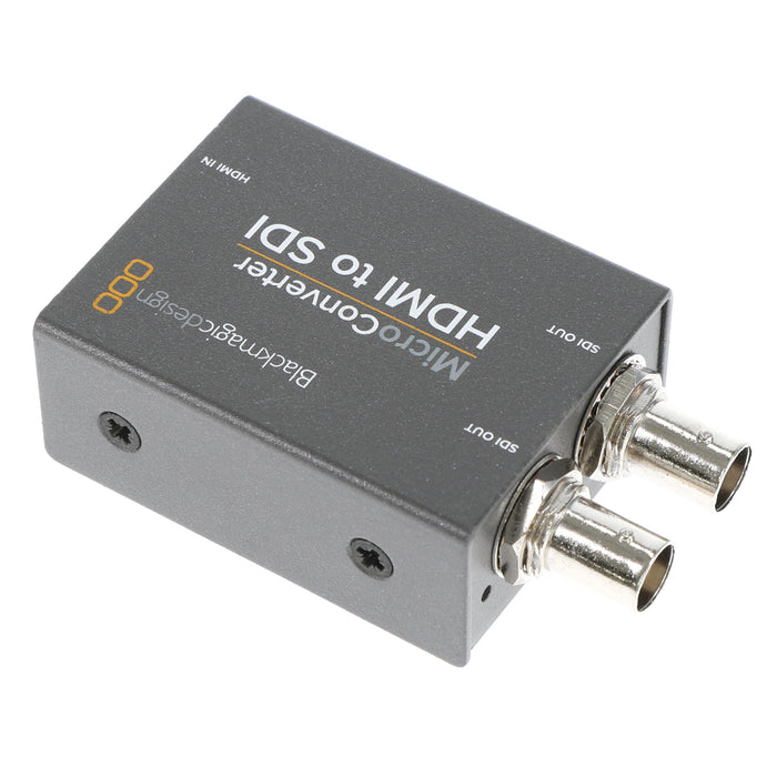 【中古品】BlackmagicDesign CONVCMIC/HS/WPSU Micro Converter HDMI to SDI wPSU(パワーサプライ付属)