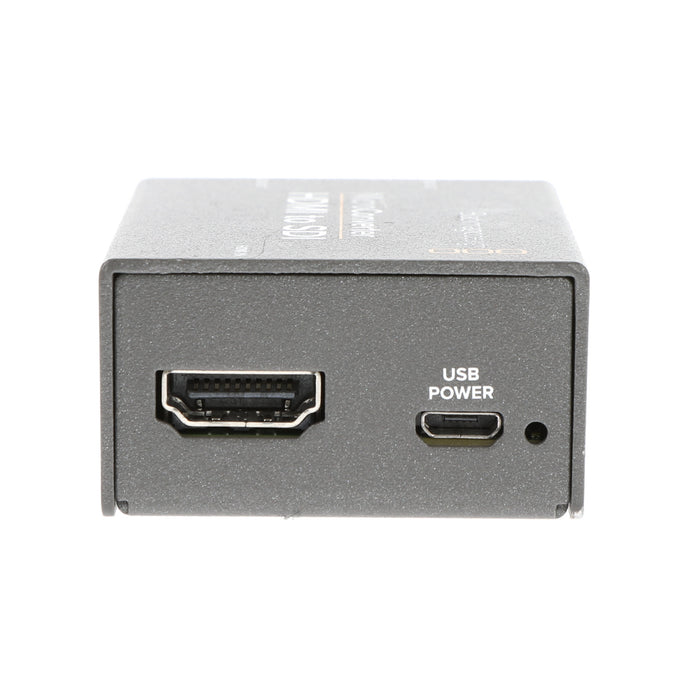 【中古品】BlackmagicDesign CONVCMIC/HS/WPSU Micro Converter HDMI to SDI wPSU(パワーサプライ付属)