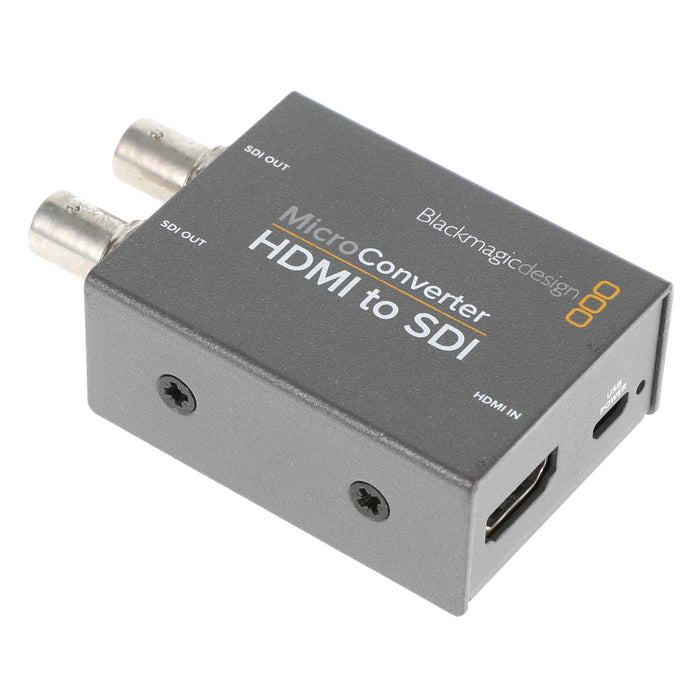 【中古品】BlackmagicDesign CONVCMIC/HS/WPSU Micro Converter HDMI to SDI wPSU(パワーサプライ付属)