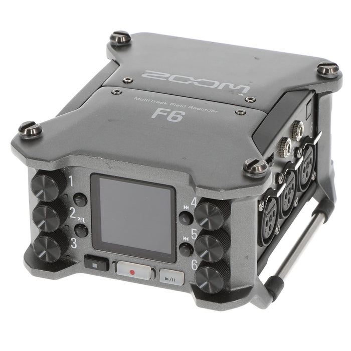 【中古品】ZOOM F6 32bitフロート録音対応6chフィールドレコーダー