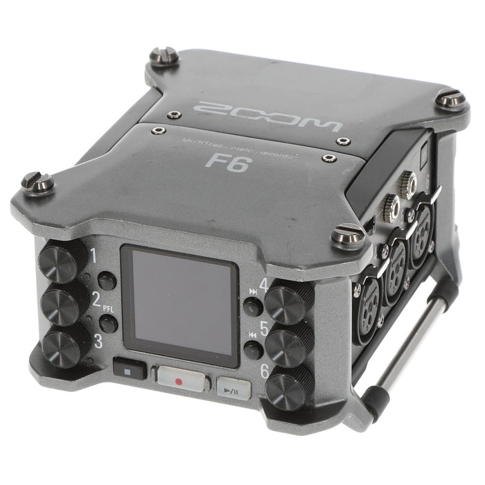 中古品】ZOOM F6 32bitフロート録音対応6chフィールドレコーダー