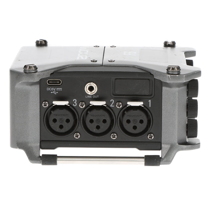 【中古品】ZOOM F6 32bitフロート録音対応6chフィールドレコーダー