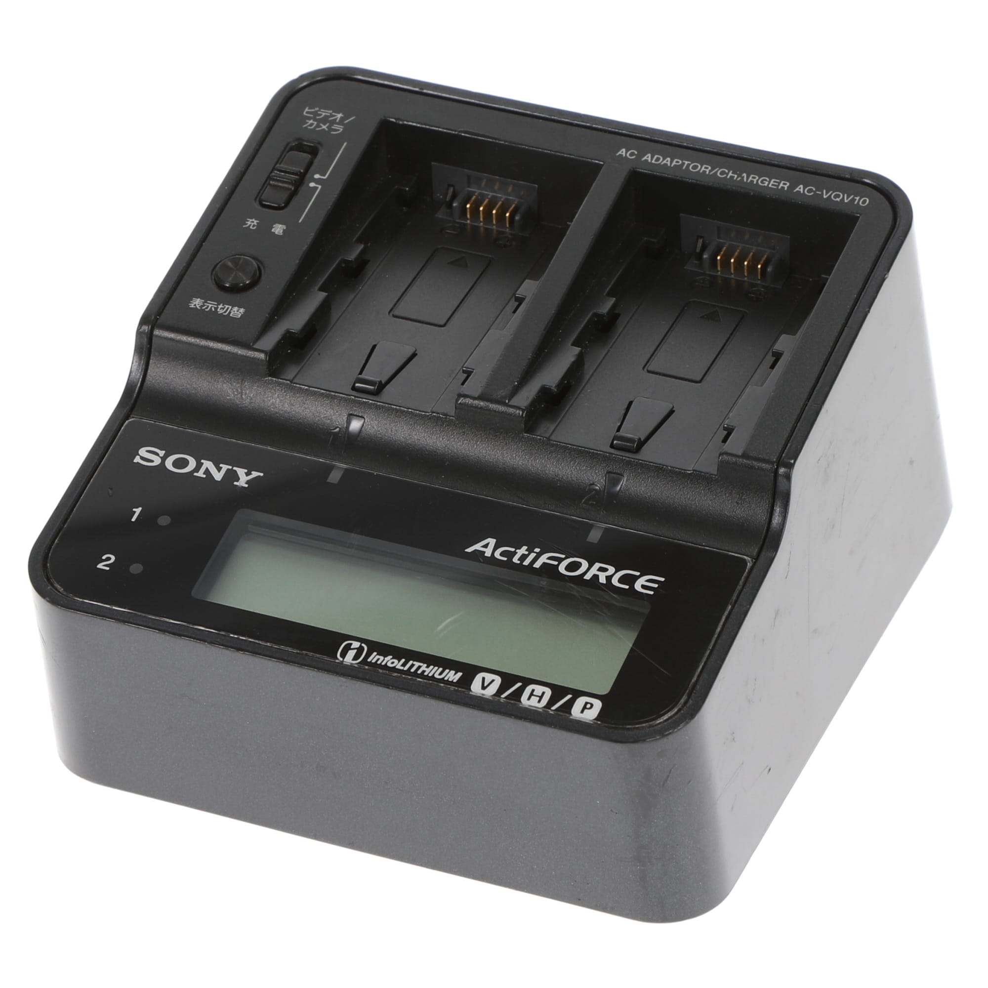 中古品】SONY AC-VQV10 ACアダプター/チャージャー(バッテリーパック2