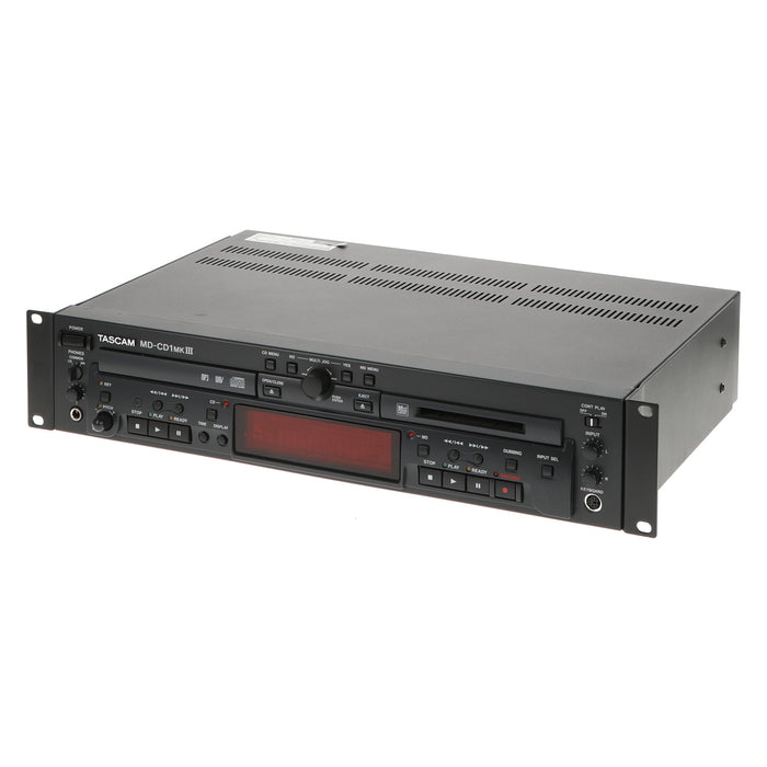 【中古品】TASCAM MD-CD1MK3 業務用MDレコーダー/CDプレーヤー