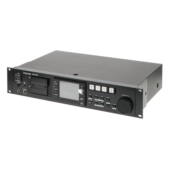 【中古品】TASCAM HS-20 ネットワーク対応業務用2chレコーダー/プレーヤー