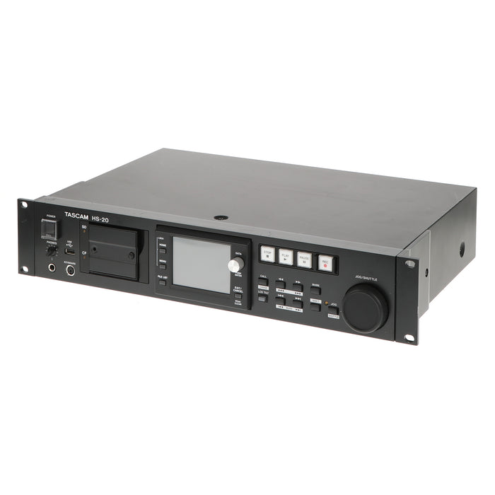 【中古品】TASCAM HS-20 ネットワーク対応業務用2chレコーダー/プレーヤー