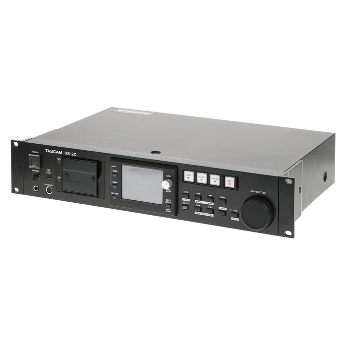 【中古品】TASCAM HS-20 ネットワーク対応業務用2chレコーダー/プレーヤー