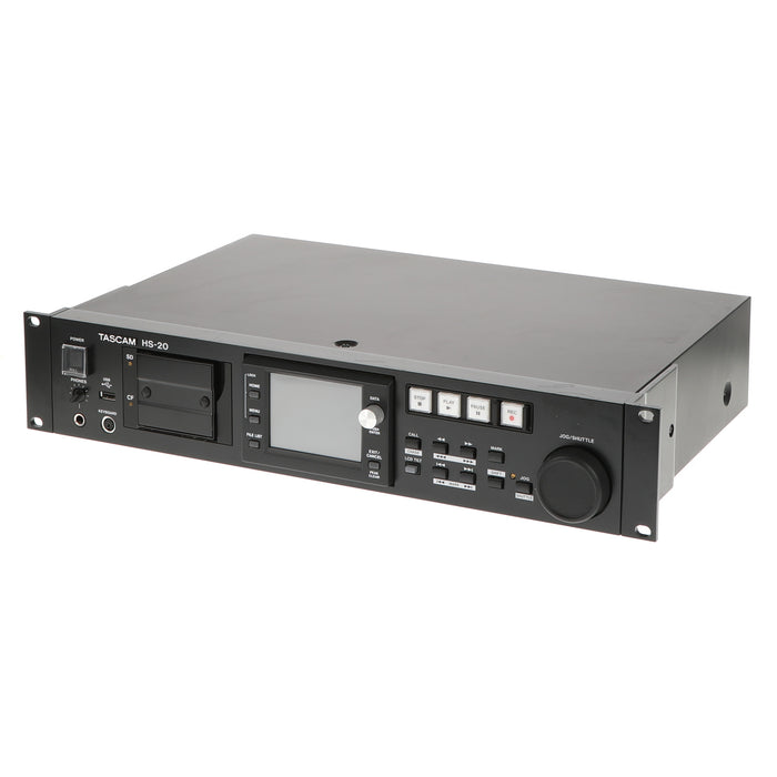 【中古品】TASCAM HS-20 ネットワーク対応業務用2chレコーダー/プレーヤー