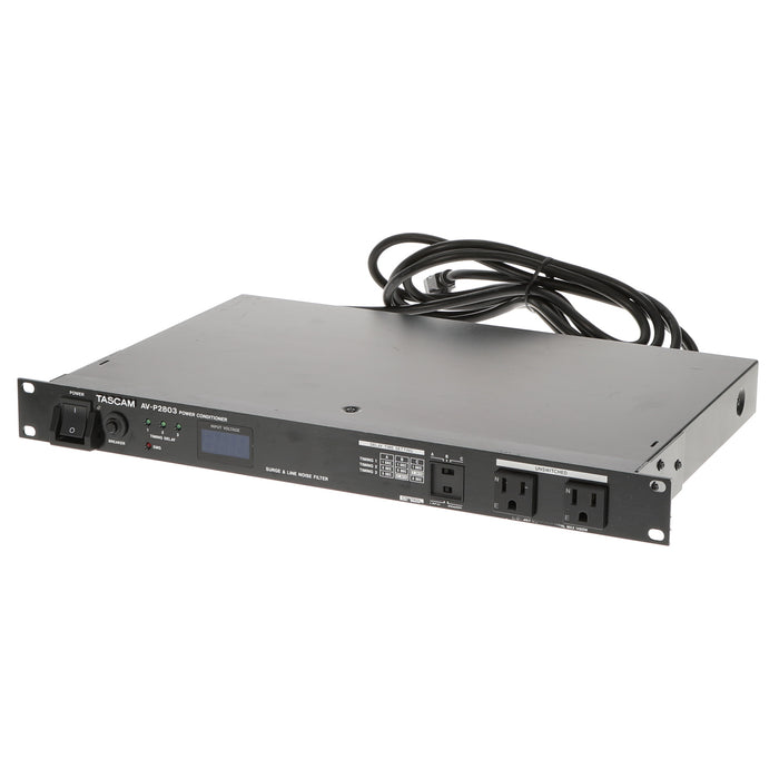 【中古品】TASCAM AV-P2803 パワーディストリビューター/コンディショナー