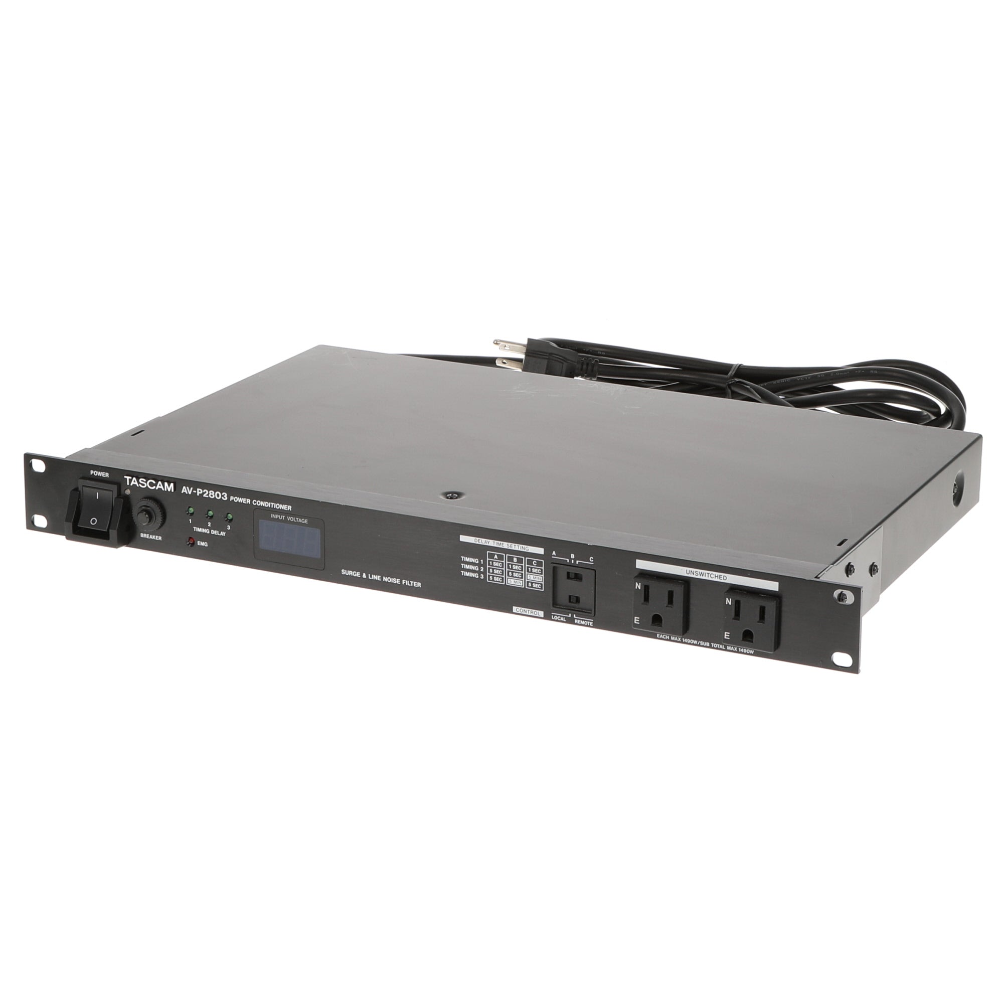 中古品】TASCAM AV-P2803 パワーディストリビューター