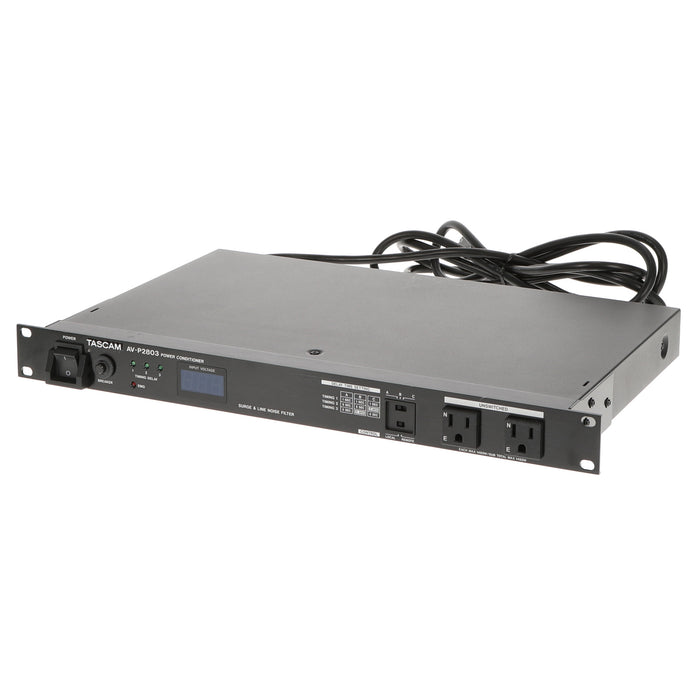 【中古品】TASCAM AV-P2803 パワーディストリビューター/コンディショナー