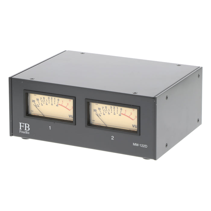 【中古品】FourBit MM-122D VUメーター (BNC端子)