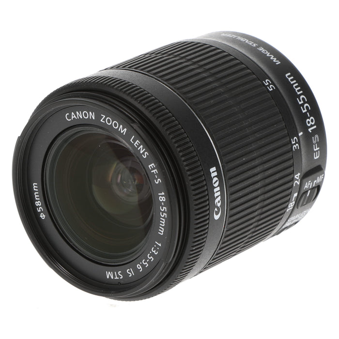 【決算セール2026】【中古品】Canon EF-S18-55ISSTM EF-S標準ズームレンズ EF-S18-55mm F3.5-5.6 IS STM