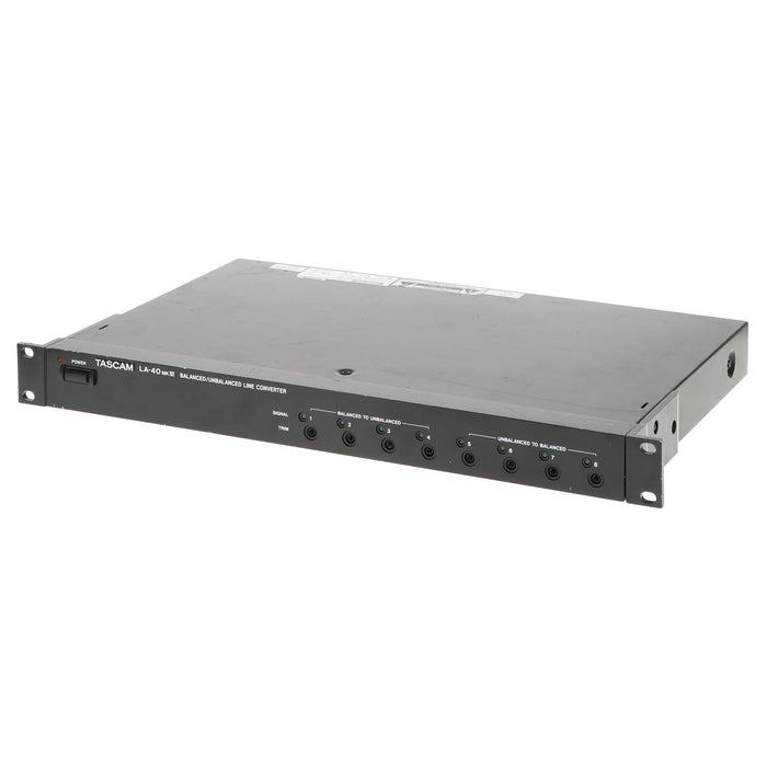 【中古品】TASCAM LA-40MKIII バランス/アンバランス・ライン・コンバーター