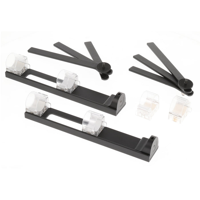【中古品】NANLITE 15-2025-2KIT + LS-FL-T12 PavoTube II 15C 2キット（フロアスタンド付属）
