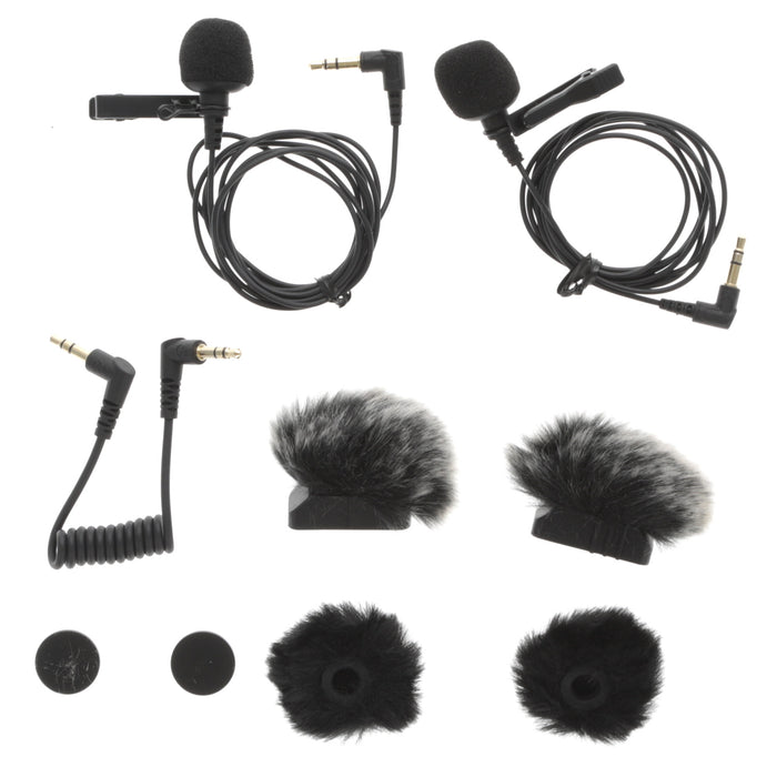 【中古品】Hollyland Lark MAX Duo (Black) ワイヤレスマイクロホンシステム Lark MAX Duo(ブラック/送信機2台セット)