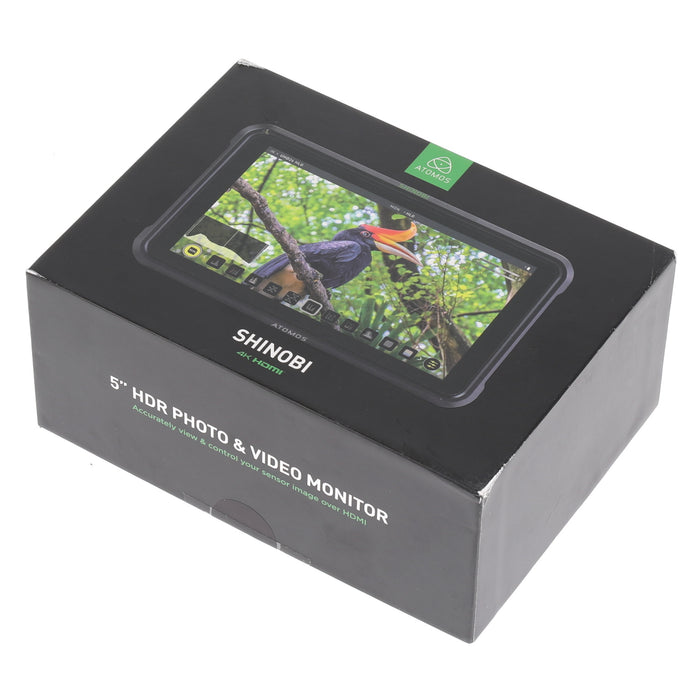 【中古品】ATOMOS ATOMSHBH01 5.2インチ 高輝度HDR対応フィールドモニター SHINOBI(HDMI対応)