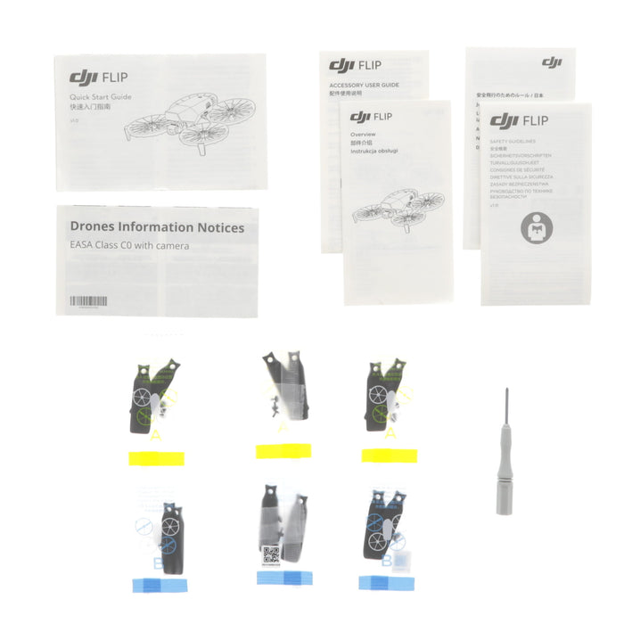 【中古品】DJI WA141C DJI Flip Fly More コンボ(DJI RC 2 付属)[内蔵リモートID対応/事前登録無し]