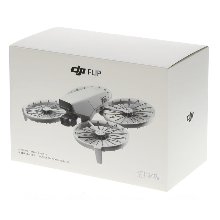 【中古品】DJI WA141C DJI Flip Fly More コンボ(DJI RC 2 付属)[内蔵リモートID対応/事前登録無し]