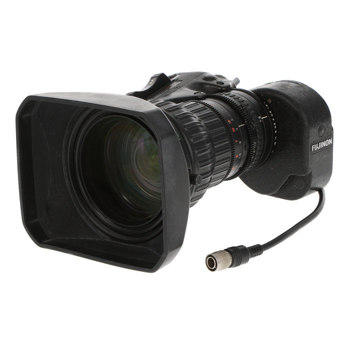 【中古品】FUJINON A22x7.8BDEZM-N28 放送用SD 2/3インチ22倍ズームレンズ