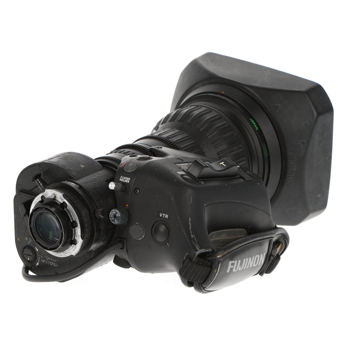【中古品】FUJINON A22x7.8BDEZM-N28 放送用SD 2/3インチ22倍ズームレンズ